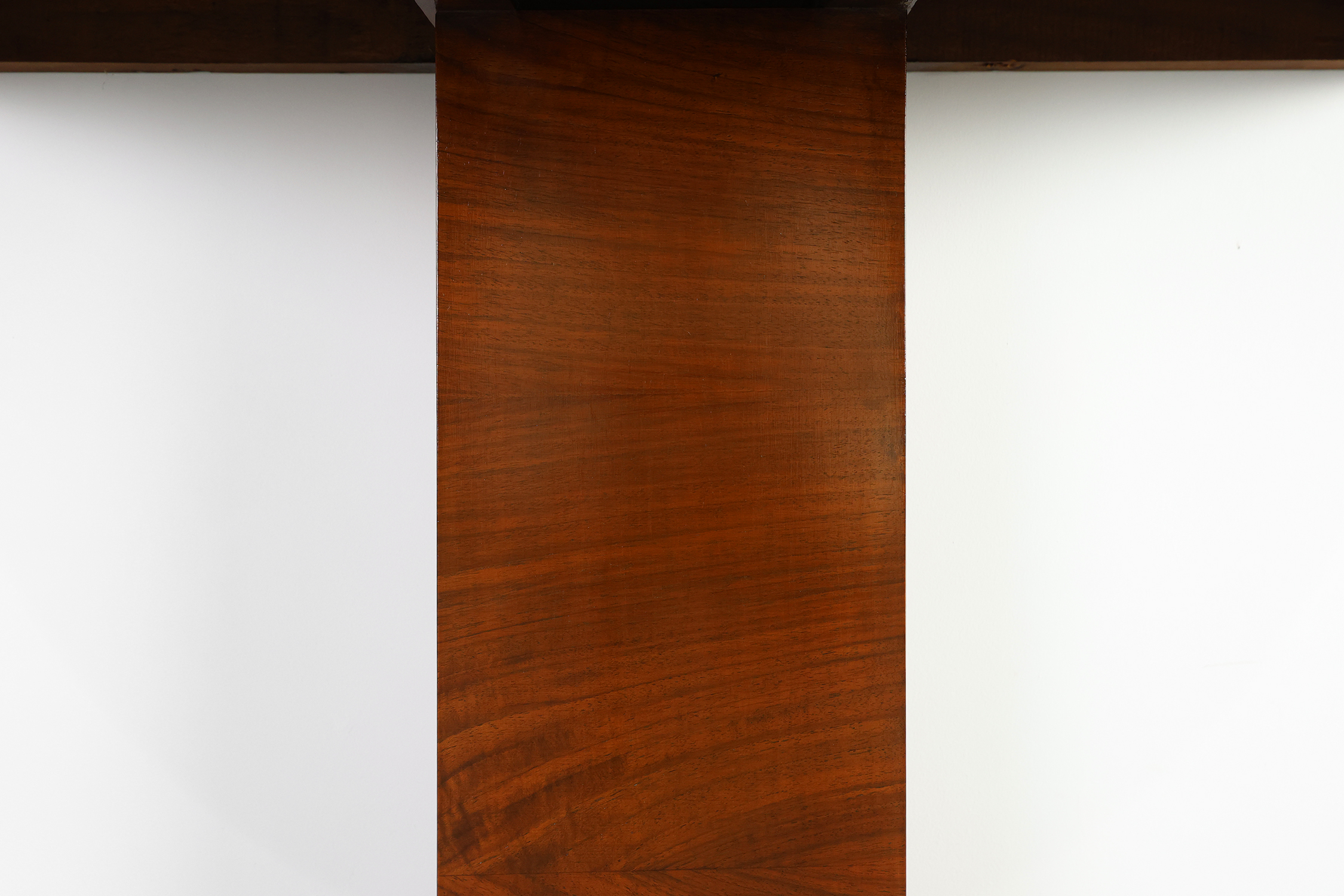 Art Deco Console Table in Walnut Veneer, France 1920sthumbnail